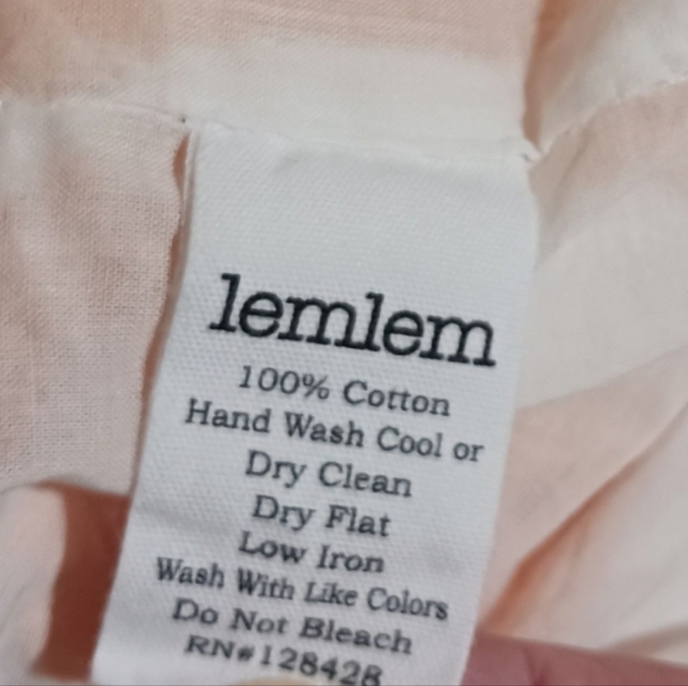 Lemlem Eshal Swing Dress Pale Chamois - Picture 10 of 13